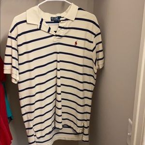 **3/$30** Men’s striped polo